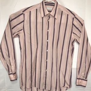PRADA Men’s  Sz 41/16 Striped Shirt